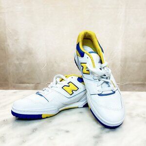 New Balance 550 Sneakers Blue and Yellow